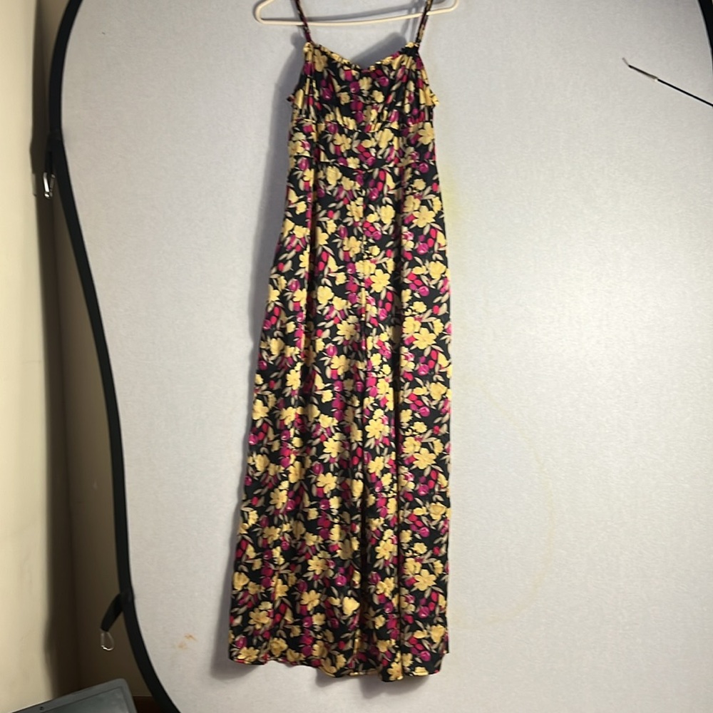 Free people the east order women floral jumpsuit Size Small NWOT - Picture 3 of 5